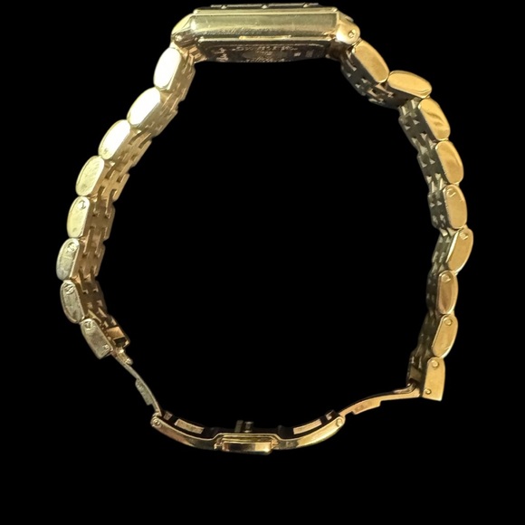 Raymond Weil Rectangular Tango Watch 18k Gold Plated Barely Used - Picture 5 of 7